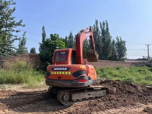 Excavadora Doosan DX75, excavadora coreana DX75, minipala compacta sobre orugas, excavadora Doosan 75, excavadora Doosan DX 75, precio en - Product Image 3