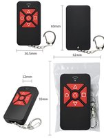 Télécommande universelle multifréquence sans fil pour portes et portails automatiques