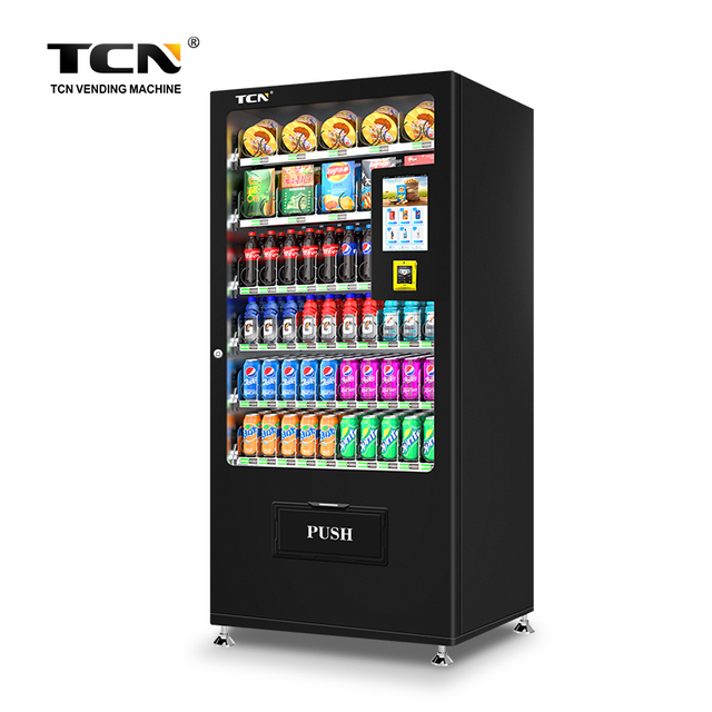 TCN Small Mini Vending Machine Snacks and Drinks Contactless Vending Machine With Cashless