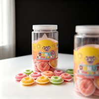 Zoete blokjesvormige fruitgummies in doos Kindercadeaus & snacks Supermarkten