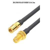 Câble RG58 avec connecteurs SMA, SMB, FME, FAKRA, MCX, MMCX, TS9, CRC9, BNC, TNC, N (mâle/femelle) – Adaptateur et rallonge de câble RG58