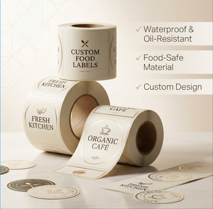 Etiquetas Adhesivas Personalizadas de 2 x 3 Pulgadas en Rollo, Etiquetas Solubles para Rotación de Alimentos en la Cocina, 250 Etiquetas con Fecha de Caducidad - Product Image 5