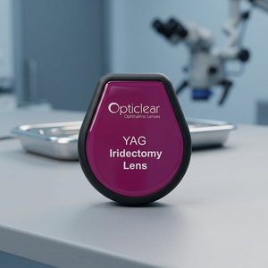 เลนส์ผ่าตัด Opticlear YAG สำหรับการผ่าตัดจมูกตา เลนส์สำหรับการวินิจฉัย เครื่องมือผ่าตัดจักษุ ประเภทที่ 2 ใช้งานด้วยมือ ได้รับการรับรองมาตรฐาน CE - Product Image 1