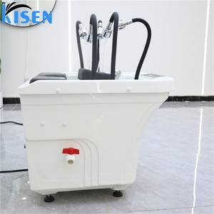 อ่างสระผม Kisen No Plumbing Shampoo Basin 60L พร้อมถังเก็บน้ำ หัวสปา ฝักบัวหลายหัว อ่างล้างผมสำหรับร้านเสริมสวย ลดราคา - Product Image 5