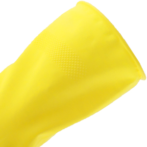 Gants de sécurité industriels MaxiPact jaunes antidérapants, paume antidérapante, manchette ouverte, enduits de latex, imperméables, pour le nettoyage domestique - Product Image 6
