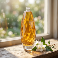 Nouvelle bouteille en verre Super Flint personnalisée pour jus, vin et boissons, avec bouchon à vis, pour Tequila, Brandy et Whisky
