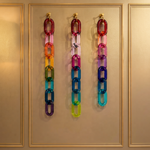 Chaîne murale décorative de luxe en résine époxy au design antique, qualité supérieure, taille et couleur personnalisables par Falak World Export - Product Image 1