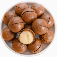 Nueces de macadamia al por mayor, granos recién tostados, múltiples sabores