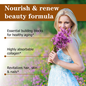 OEM ODM คอลลาเจนแบบเม็ด เสริมด้วยวิตามินซี สารสำคัญที่ช่วยเสริมสร้างสุขภาพ ชะลอวัย บำรุงผม ผิว และเล็บ - Product Image 4