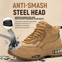 Chaussures de Sécurité Montantes Été 2024 Nouvelles Personnalisées Antidérapantes SRA Anti-Perforation S1P Imperméables