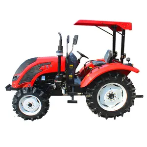 حار بيع جرار صغير 50HP 60HP 65HP 70HP 80HP مصغرة عجلات الجرار كشاف للجرار مع القرص المحراث للجرارات في جنوب أفريقيا