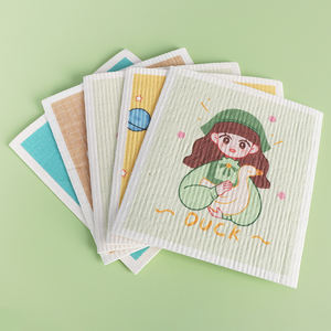 Foamstar Microfibra Biodegradable ECO Friendly Absorbente Paño <span class=keywords><strong>de</strong></span> limpieza Paño <span class=keywords><strong>de</strong></span> plato sueco - Product Image 1