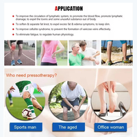 Fournitures médicales Physiothérapie Masseur de jambes pour la circulation et la relaxation pour la prévention de la TVP Corps Masseur de pieds 65W Totsie