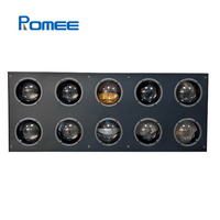 10 pièces * 80w lumière de fond de faisceau de lavage épissable avec effet de chasse lumière auxiliaire rvb pour l'éclairage de scène de spectacle d'événement de Concert