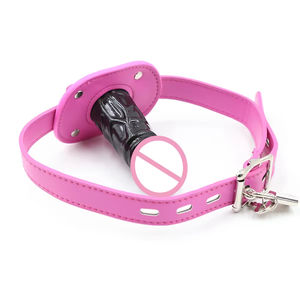 Tapón Bucal SM, Tapón Bucal de Silicona Negra para Masturbación Femenina, Juguetes Sexuales para Mujeres - Product Image 4