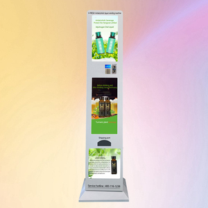 ตู้จำหน่ายสินค้าอัตโนมัติในโรงแรม Wx-r12 Vfresh หน้าจอ LED 18.5 นิ้ว รับเหรียญพร้อมฟังก์ชัน SDK สำหรับร้านอาหาร ผลิตจากสแตนเลส - Product Image 2