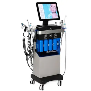 2024 nouveau 14 en 1 microdermabrasion oxygène soins de la peau du visage nettoyage en profondeur Hydra Dermabrasion Machine