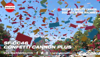 Canon à confettis et à eau 3 en 1 - Machine à effets de scène multifonctionnelle pour les fêtes et les spectacles en direct