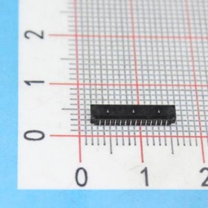 Conector SMD Original HRS DF52-14S-0.8H(21) de 1 Fila y 14 Pines, 0.8mm, Negro, UL94V-0, DF52, 1.2A, 100V, <span class=keywords><strong>en</strong></span> Bobina, con Cubierta Metálica - Product Image 2