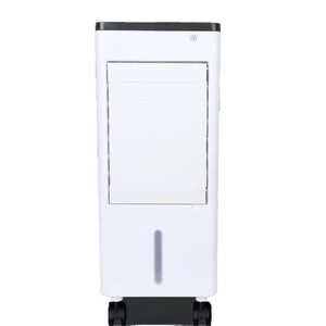 Ventilateur rafraîchisseur d'eau portable avec cristaux de glace, moteur DC, minuterie 2-8 heures, oscillation gauche-droite, sortie de vent standard - Product Image 2