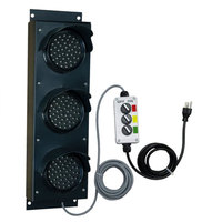 Vente directe d'usine de feux de signalisation routière de sécurité LED rouge, jaune et vert, haute luminosité, étanches, 85v 5w 200mm