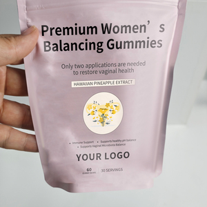 Probióticos para Mujeres, Equilibrio Femenino, Gomitas Orgánicas Antioxidantes, 60 Unidades, Suplementos Herbales para Adultos, para el <span class=keywords><strong>Embarazo</strong></span> y el <span class=keywords><strong>Crecimiento</strong></span> del Cabello - Product Image 1