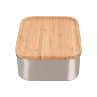 Boîte à lunch bento pour enfants, double compartiment, en acier inoxydable, compatible micro-ondes, avec logo personnalisé, pour la rentrée scolaire