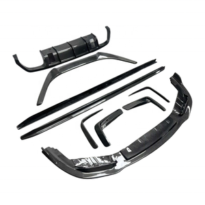 Alerón delantero <span class=keywords><strong>de</strong></span> fibra <span class=keywords><strong>de</strong></span> carbono estilo V, divisor <span class=keywords><strong>de</strong></span> parachoques delantero, faldones laterales, difusor, alerón trasero y divisor <span class=keywords><strong>de</strong></span> parachoques trasero para BMW M8 - Product Image 1