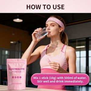 משקה אלקטרוליטים תוסס של ACORN, משקה ויטמינים מורכב, תמיכה באנרגיה, אבקת אלקטרוליטים לאחר אימון - Product Image 6