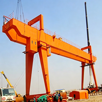 Longue durée de vie 30 tonnes Un fabricant de grues à portique ferroviaire à double poutre à cadre
