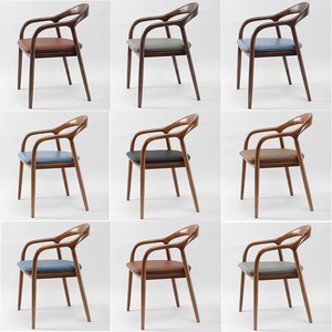 Modern Walnut Color Wooden <strong>Chair</strong> Wholesale Solid Wood <strong>Chairs</strong> <strong>for</strong> Hotel Use Accent Furniture <strong>Antique</strong> Dinning Room <strong>Chairs</strong> - Product Image 6