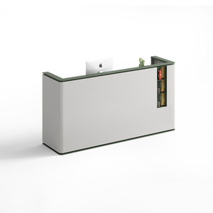 Hiện đại tối giản bằng gỗ mở rộng thanh toán truy cập bảng Chất lượng cao văn phòng tiếp tân bàn thiết kế mới thương mại sử dụng cho - Product Image 2