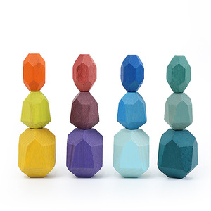 ของเล่นไม้หลากสีสันสำหรับเด็ก สไตล์นอร์ดิกเพื่อการศึกษา 13-24 เดือน - Product Image 4