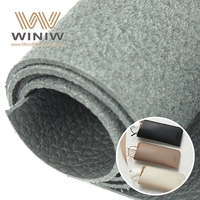 WINIW Douceur Sans Solvant Microfibre PU Tissu Faux Cuir Bijoux Stands Matériel Vegan Nappa Cuir Artificiel