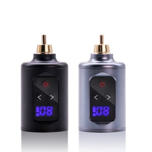 Fuente de Alimentación Inalámbrica para Tatuajes de 1400 mAh, RCA LF, Pantalla LCD Pequeña, Uso con una Sola Mano para Máquina de Tatuar - Product Image 1