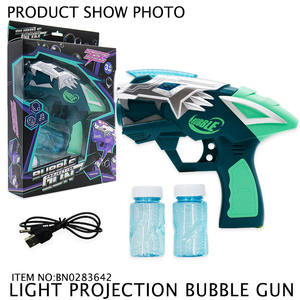 Miglior Giocattolo Estivo <span class=keywords><strong>Pistola</strong></span> Spara Bolle con Proiezione Luminosa a Batteria - Product Image 5