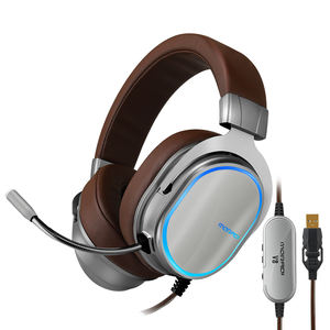Diadema <span class=keywords><strong>con</strong></span> micrófono para juegos de PC, Auriculares <span class=keywords><strong>con</strong></span> USB 7,1, cómodos - Product Image 1