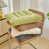 Coussin épais pour chaise de bureau, fenêtre en baie, tatami, dortoir, siège à genoux Zafu, lavable en machine