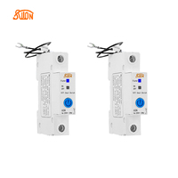 Commutateur WiFi avec moniteur d'alimentation Télécommande vocale Alexa echo google par eWelink pour Smart Home Protection contre les surtensions et les surcharges