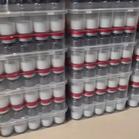 Peptides GHK-CU, fournisseurs de peptides en Chine, pureté 99%, poudre de peptide de cuivre GHK-Cu, matière première cosmétique, flacon de 10 mg, 30 mg, 50 mg, 100 mg