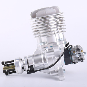 Motor de Gasolina DLE61 en Oferta, Monocilíndrico, Dos Tiempos, Escape Lateral, Refrigeración por Aire Natural, Arranque Manual, Cilindrada de 61 cc - Product Image 2