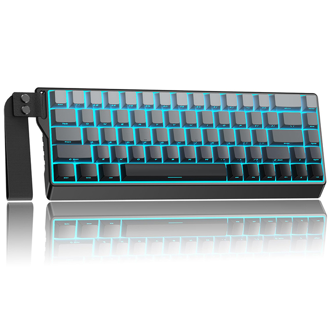 60% Wireless Mechanical Gaming Keyboard BT 2.4G USB-C RGB Backlit Keyboard with Side-Printed PBT Keycaps for MAC for Xbox PC PS5