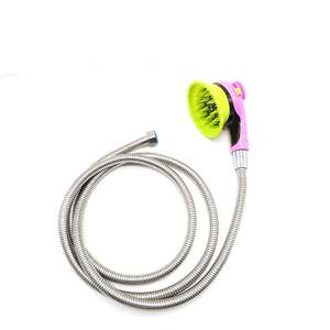 Le pommeau de douche de Massage de dispositif de bain d'animal familier en plastique professionnel de Silicone inclut le shampooing d'animal familier <span class=keywords><strong>pour</strong></span> des accessoires de robinet de salle de bains de <span class=keywords><strong>chien</strong></span> de chat - Product Image 4
