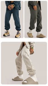 TKAN316 Manufacturers Joggers <b>Trousers</b> for <b>Men</b> Cotton <b>Baggy</b> Sweatpants Elastic Waist Custom French Terry Sweat Jogging Pants - Product Image 3