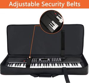 Étui pour clavier 61 touches, échantillon gratuit, souple (intérieur : 39,5 x 15,8 x 4,8 pouces), non compatible avec tous les Korg, étui pour piano étanche - Product Image 2