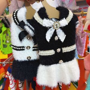 Großhandel Luxus Hunde kleidung XS Kleine Haustiere Designer Warm Cute für Winter Herbst Verwenden Sie Luxusmarke Mode Katze Hund Kleidung - Product Image 3