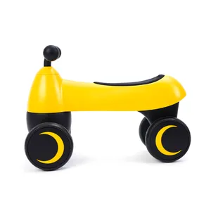 Children 4 wheel baby walker mini balance bike ride on for 2 to 4 years old child