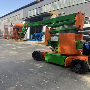 Plateforme <span class=keywords><strong>de</strong></span> travail aérienne articulée autopropulsée électrique hydraulique à rotation 360 degrés pour la construction, capacité 80-1000 kg - Product Image 5