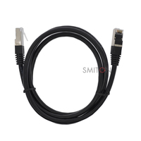 0,15 m 0,3 m 3M 5m 10m Cable de red CAT6 blindado FTP Cable de conexión de Internet 23AWG Cat6a Cable Ethernet