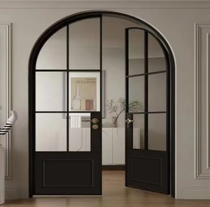 Sunmica Design contemporain Balançoire <span class=keywords><strong>coulissante</strong></span> ouverte en alliage d'aluminium <span class=keywords><strong>Porte</strong></span> en verre moustiquaire en acier inoxydable pour hôtel maison usage extérieur - Product Image 1